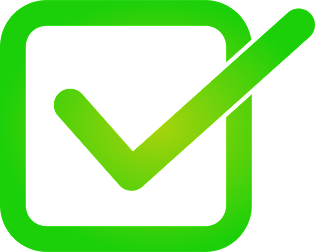 Free check mark symbol tick vector