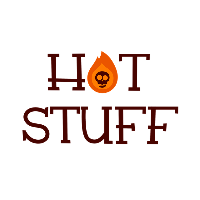 Download free HD stock image of Hot Stuff Flame Free hot stuff flame skull illustration