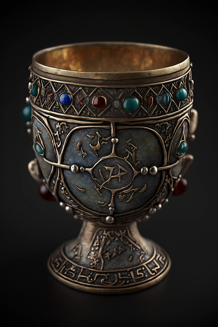 Cálice Medieval, Cálice De Bronze