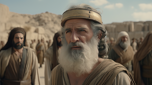 Free ai generated biblical characters ancient history illustration