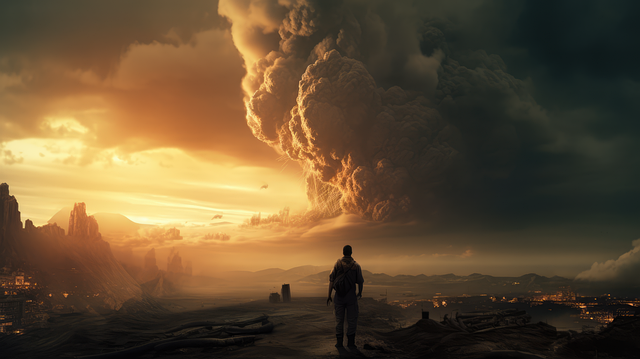 Free ai generated apocalypse armageddon illustration