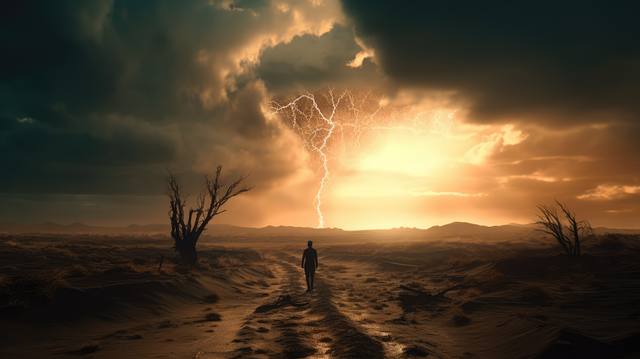 Free ai generated apocalypse armageddon illustration