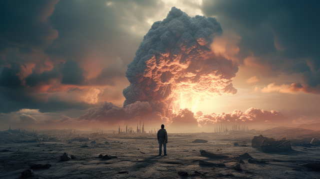 Free ai generated apocalypse armageddon illustration