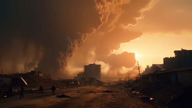 Free ai generated apocalypse armageddon illustration
