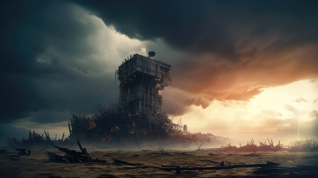 Free ai generated apocalypse armageddon illustration