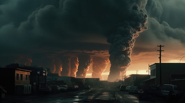Free ai generated apocalypse armageddon illustration