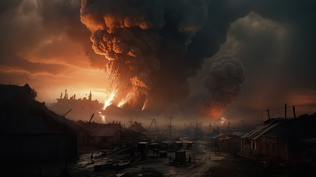 Free ai generated apocalypse armageddon illustration