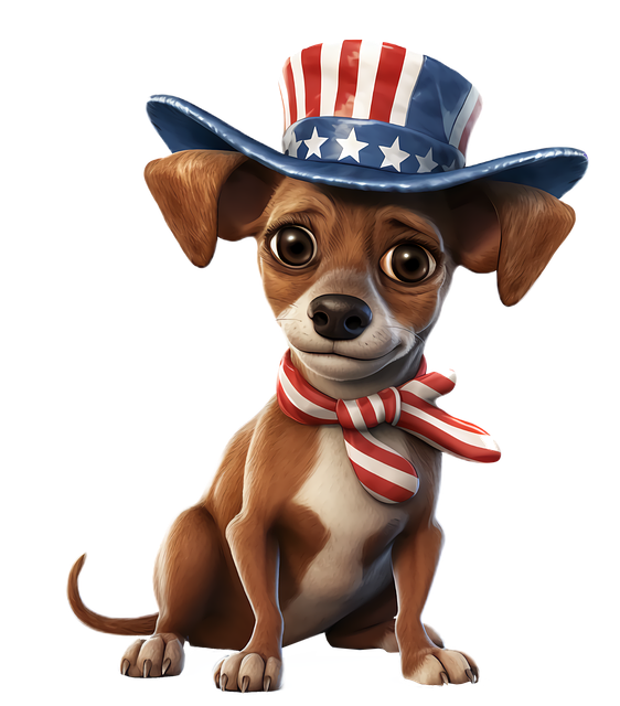 Free Ai Generated Dog illustration and picture