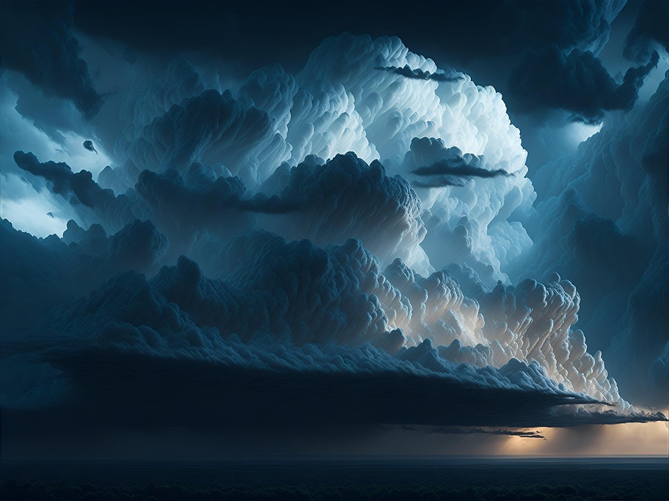 Download Ai Generated, Clouds, Sky. Royalty-Free Stock Illustration ...