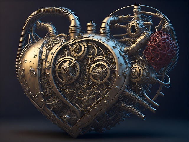 Ai Genereret, Hjerte, Steampunk, Metal
