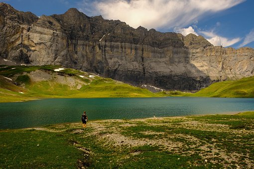 Fiz, Berg, Natur, Wandern, Lake, Antenne