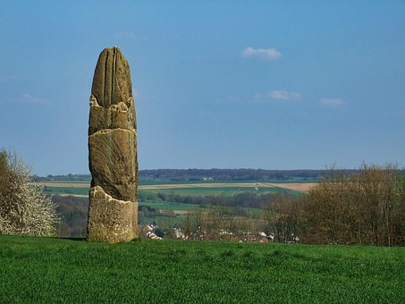 Free Menhir Saarland photo and picture