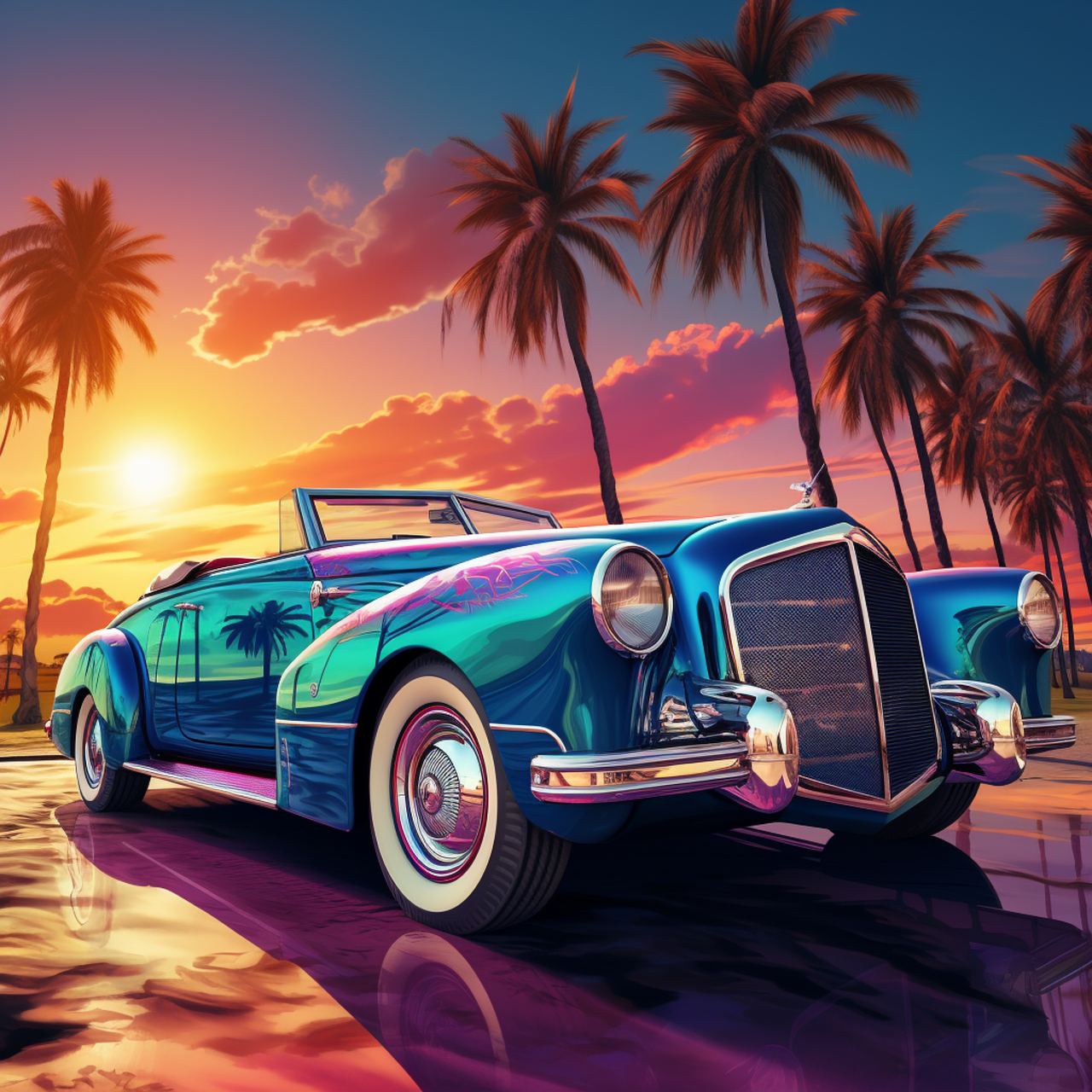 Download Ai Generated, Car, Auto. RoyaltyFree Stock Illustration Image