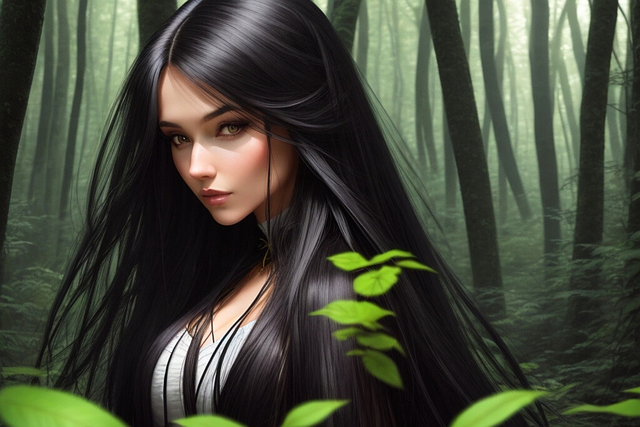 Free ai generated woman middle ages illustration