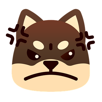 Free Angry Face Emoji illustration and picture