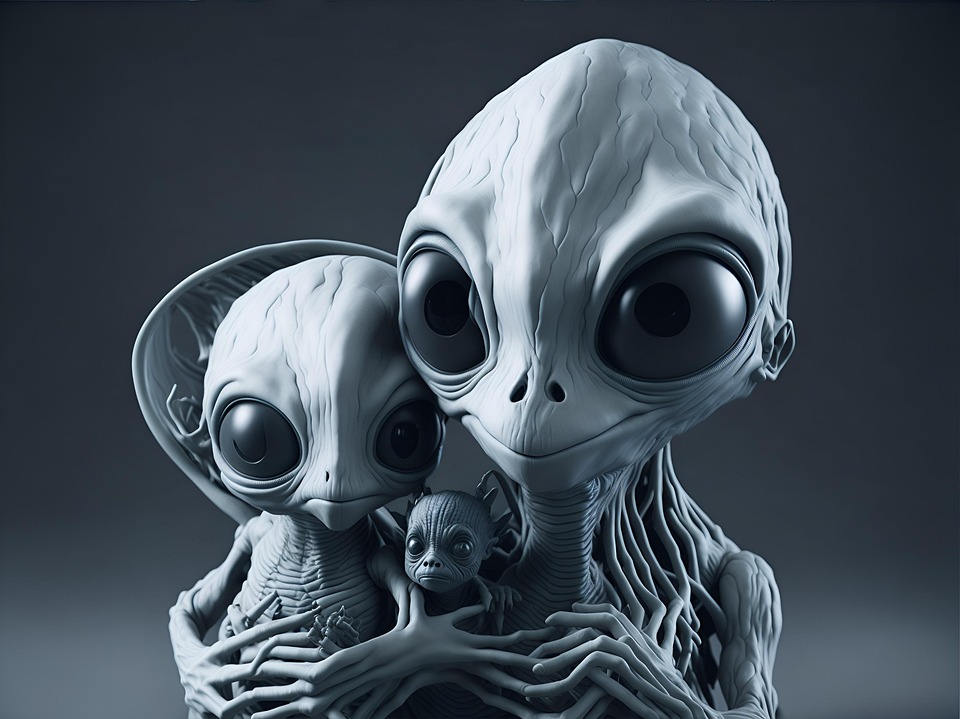 Download Ai Generated, Alien, Father. Royalty-Free Stock Illustration ...