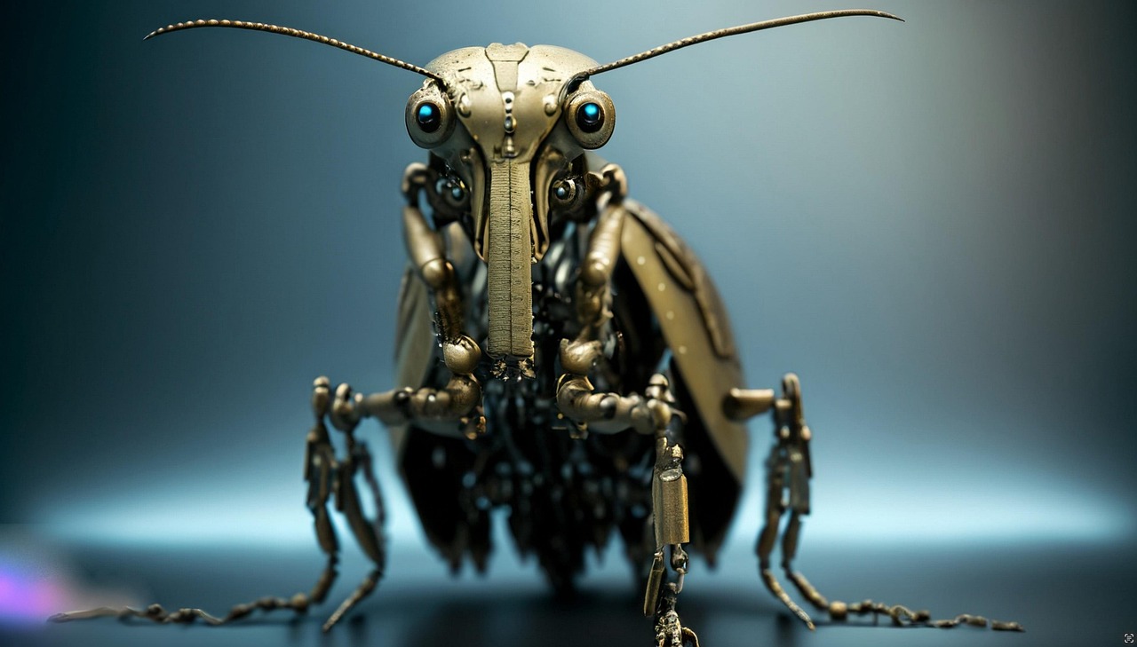 Download free HD stock image of Ai Generated Grasshopper Free ai generated grasshopper insect illustration