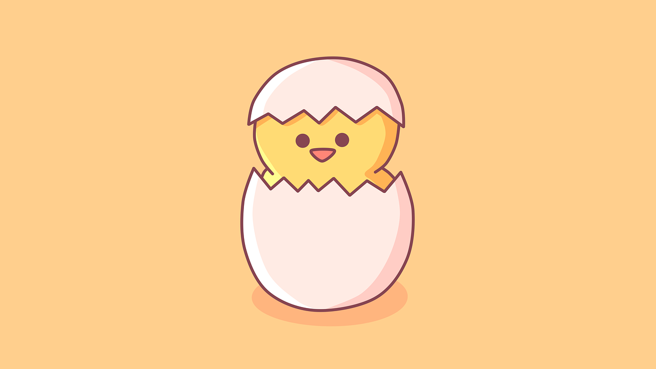 Free chicken chick egg illustration