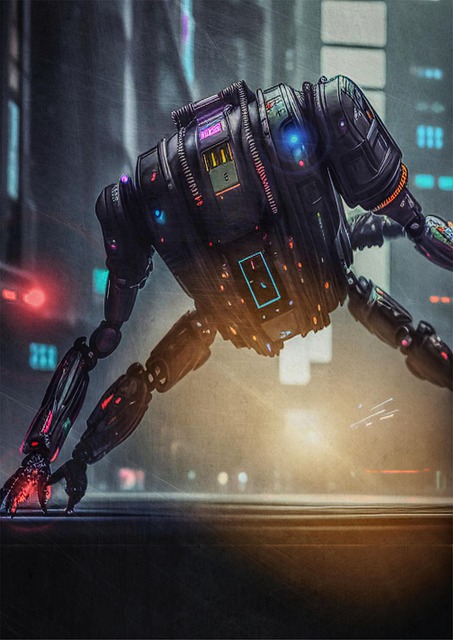 Free Ai Generated Robot illustration and picture