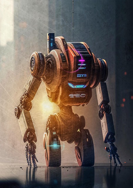 Free Ai Generated Robot illustration and picture