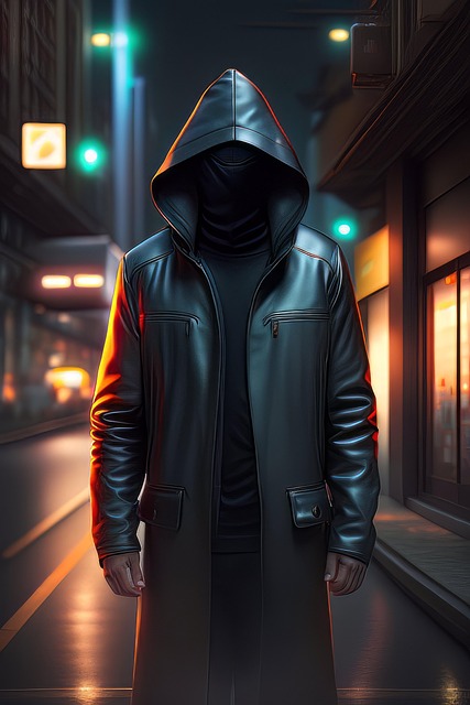 Ai Genereret, Hacker, Mystisk, By, Prag
