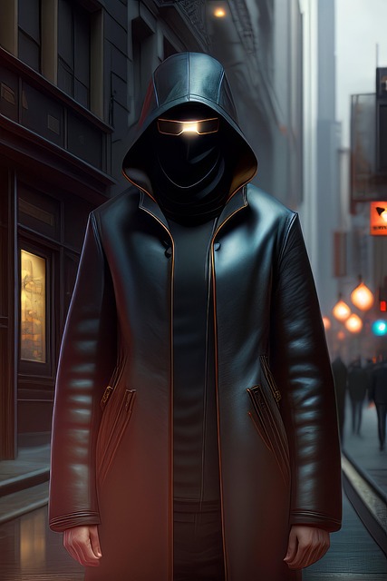 Hacker, Mystisk, By, Prag, Gade