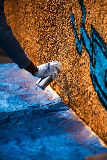 Pintura, Grafite, Muro, Spray, Atividade