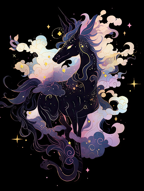 Download free HD stock image of Ai Generated Unicorn Free ai generated unicorn magic illustration