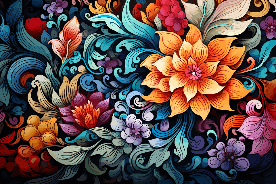 Download Ai Generated Flowers Design Royalty-Free Vector Graphic - Pixabay