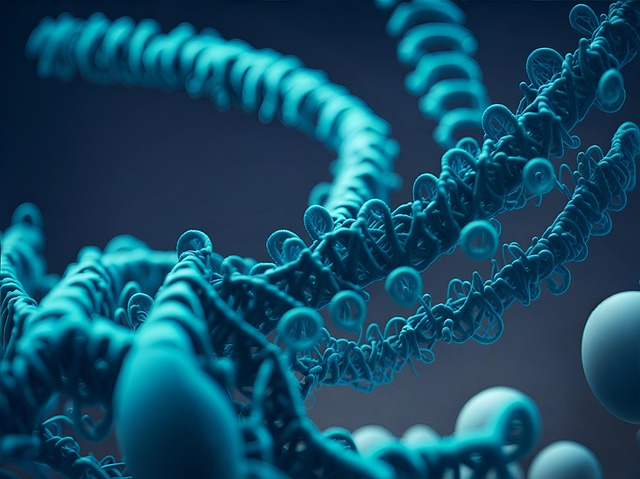 Ai Generiert, Dna, Zelle, Genetik, Gen