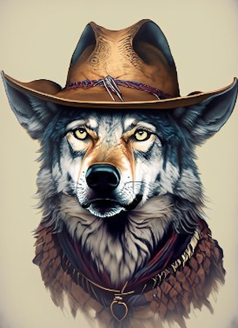Free Wolf Fox illustration and picture
