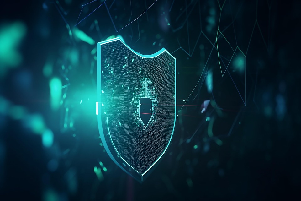 Computer Generated Shield Download Ai Generated, Shield, Technology. Royalty-Free Stock ...