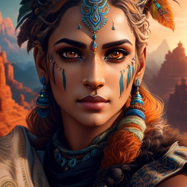 Free ai generated krishna hindu deity illustration