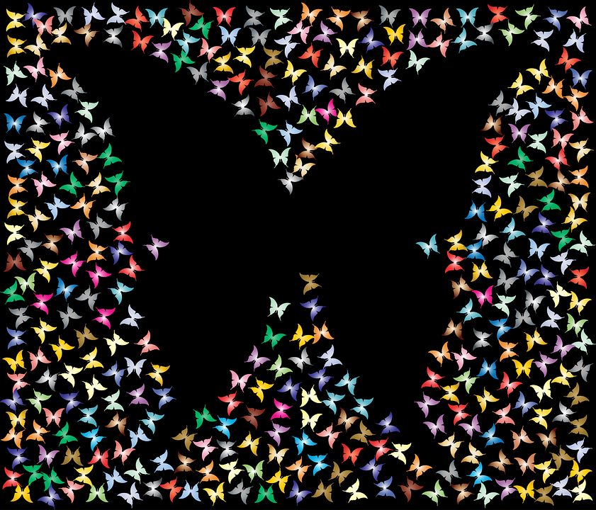 Download Butterfly, Nature, Negative Space. Royalty-Free Vector Graphic ...