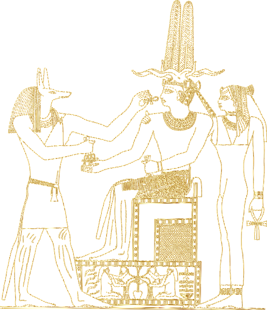 Rey Niuserre, Estatua, Jeroglíficos
