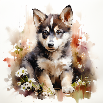 Ai Genereret, Kæledyr, Siberian Husky