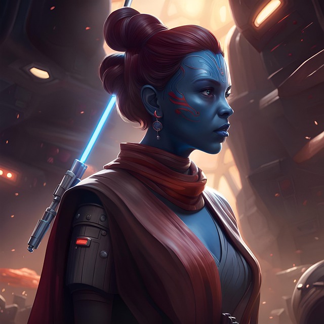 Jedi, Skywalker, Säbel, Laser, Ritter