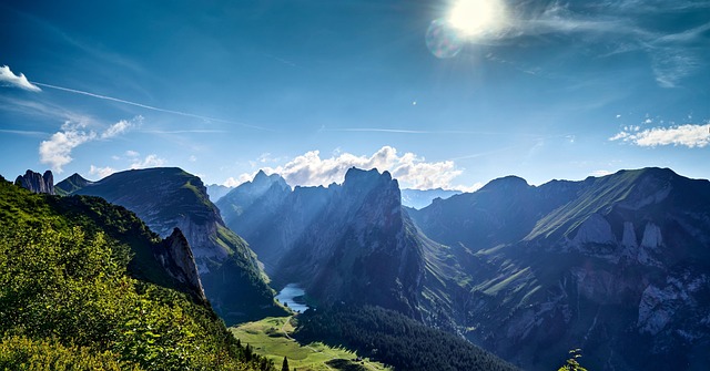 Alpen, Alpstein, Appenzell, Schweiz