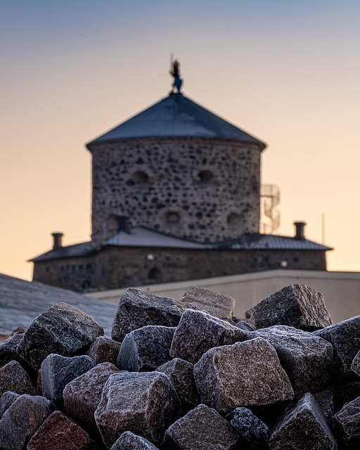 Fort, Steine, Göteborg, Schweden, Bauen