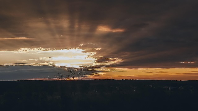 Himmel, Nacht, Gewitter, Die Natur