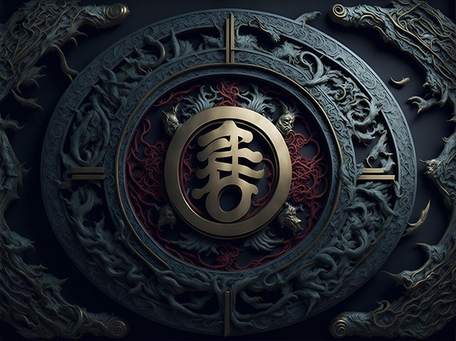 Free ai generated talisman magic illustration