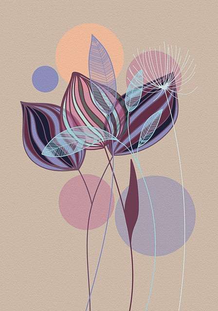Free flowers summer botany illustration