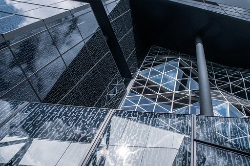 Edificio, Vidrio, Fachada, Ventana, Casa