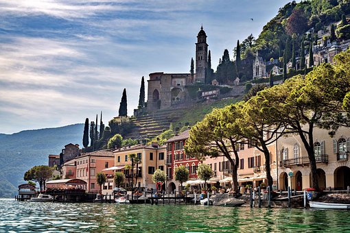 Free Swiss Morcote photo and picture