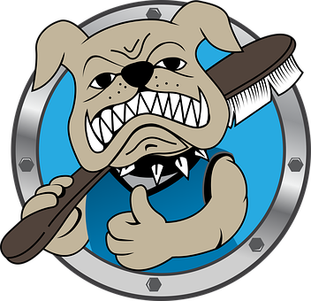Free Dog Bulldog vector and picture