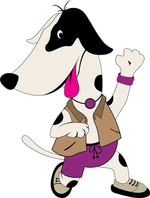 Free Dalmatian Dog vector and picture