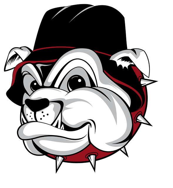 Free Dog Bulldog vector and picture