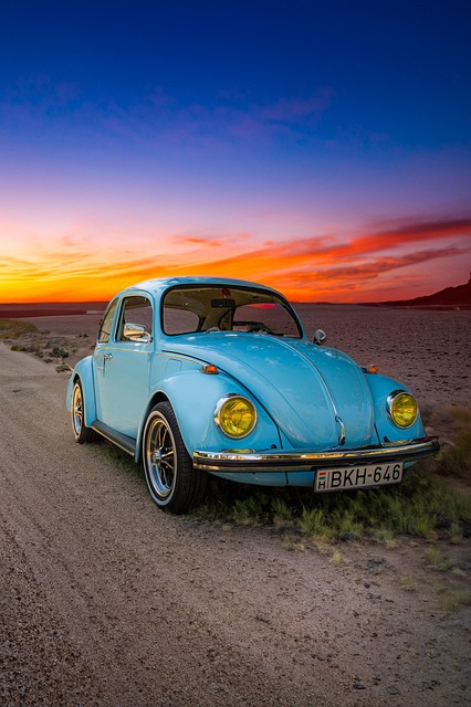 Volkswagen, Bille, Bil, Klassiker, Ørken