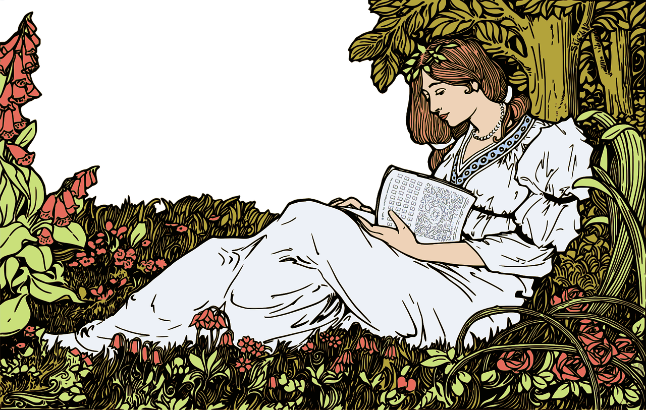 Download Woman, Flower Background, Flowers. RoyaltyFree