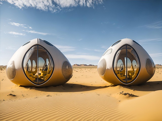Free ai generated pod building illustration